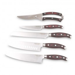 Taco Cuchillos Simple Cook 6 Pzs Arizona detalle de todos los cuchillos