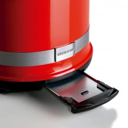 Tostador moderno rojo Ariete modelo 00C014910CL bandeja recolectora de migas